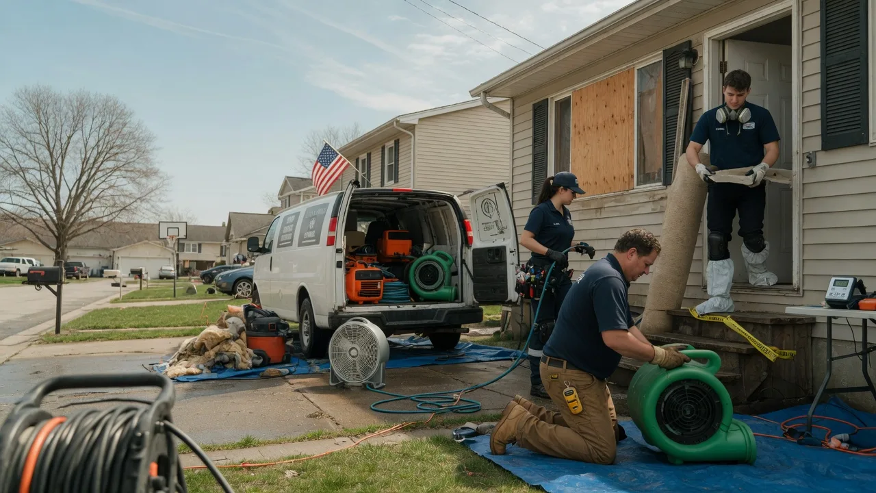 Water Damage Restoration in Cainsville, MO near me